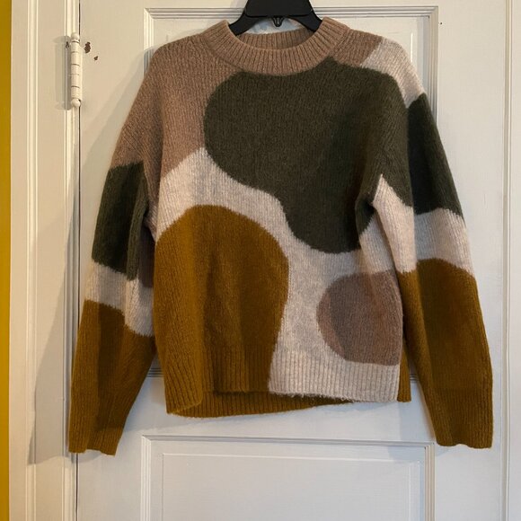 Everlane Camo Crew Neck Sweater - Picture 2 of 15